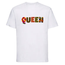 Load image into Gallery viewer, Queen T-shirt - African Print
