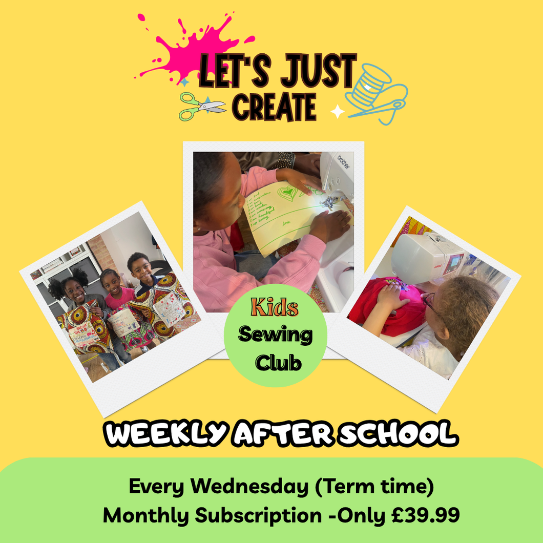 Wednesday- Sewing Club | 4pm-5pm